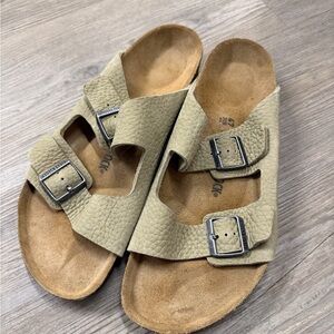 Birkenstock Suede Arizona Sandals